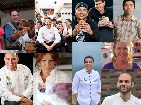 Los 10 finalistas del Basque Culinary World Prize (BCWP) 2017