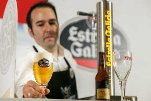 Campeonato de tirase de cerveza Estrella Galicia