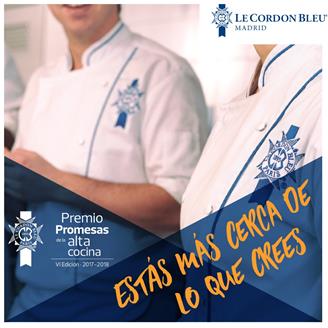 remio Promesas de la Alta Cocina de Le Cordon Bleu Madrid