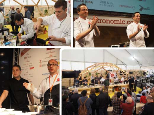 IMágenes del Forum gastronomic Girona 2015