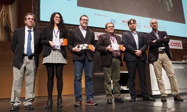 Los ganadores de los premios InnoFòrum del Fòrum Gastronòmic Girona 2017