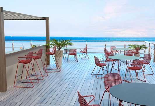 Sillas, mesas y taburetes - Ramatuelle - Grosfillex - terraza - ProfesionalHoreca