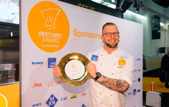 Ganador del concurso Next Chef en Internorga 2017