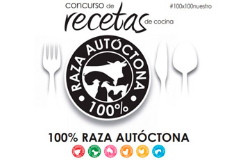 Logo del concurso 100% raza autoctona