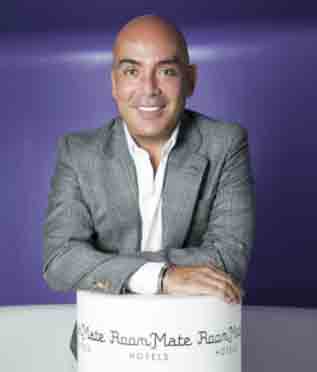 Kike Sarasola, presidente y fundador de Room Mate Group
