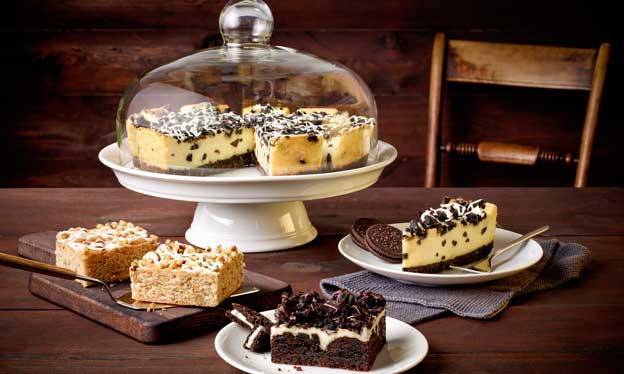 Brownies oscuro y rubio y un cheesecake con cookies: las nuevas referencias de pastelería americana de Erlenbacher
