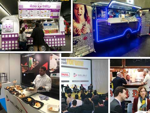 Imagenes del Food Truck Forum 2018, en Bilbao