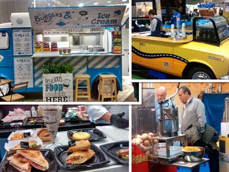 El Food Truck Forum 2018 mostró lo último en vehículos, productos y equipos para la comida sobre ruedas