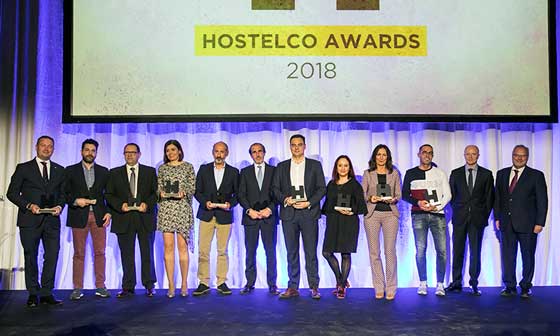 Todos los premiados en los Hostelco Awards 2018