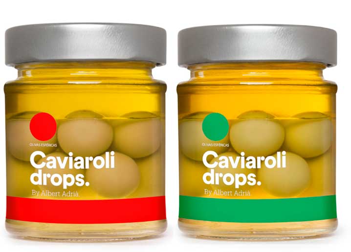 Caviaroli Drops by Albert Adrià