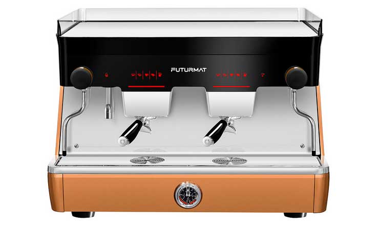 La nueva máquina de café Futurmat está disponible en dos y tres grupos