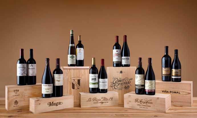 Los catorce vinos de prestigio internacional que servirán las siete bodegas del Barrio de la Estación