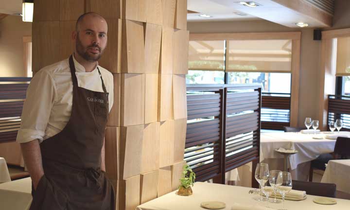 Arnau Bosch, en su restaurante Can Bosch - Profsional Horeca