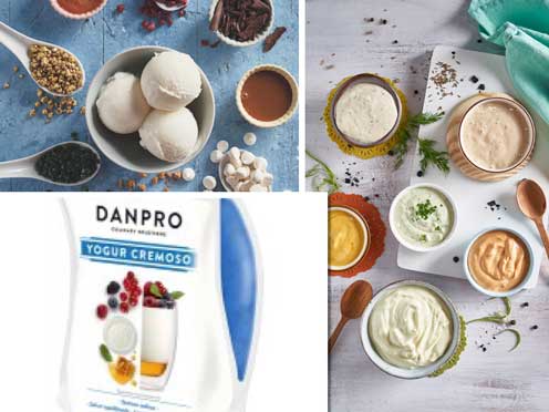 Recetas elaboradas con yogur Danpro de Danone