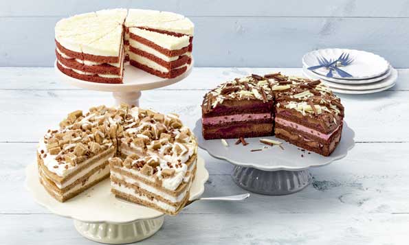 Los tres nuevos Casual Cakes de Erlenbacher - profesional horeca