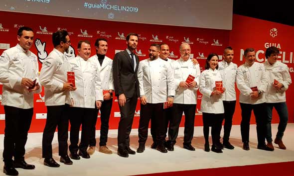  chefs de con tres estrellas en la Guía Michelin de España y Portugal 2019 - ProfesionalHoreca