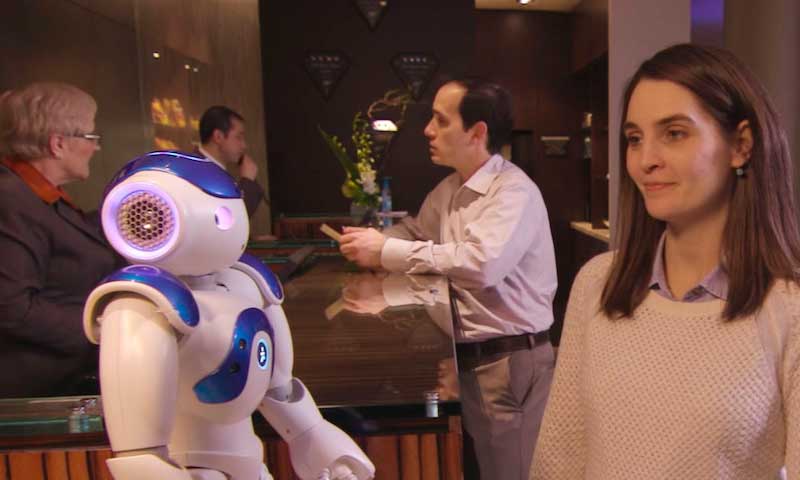 robot, hotel Hilton, profesionalhoreca
