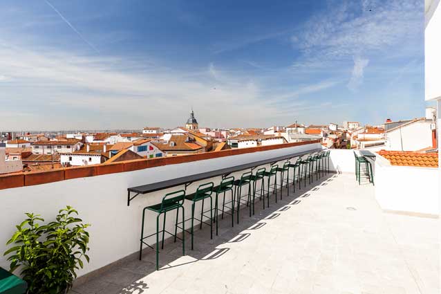 hostel 2060, terraza, ProfesionalHoreca