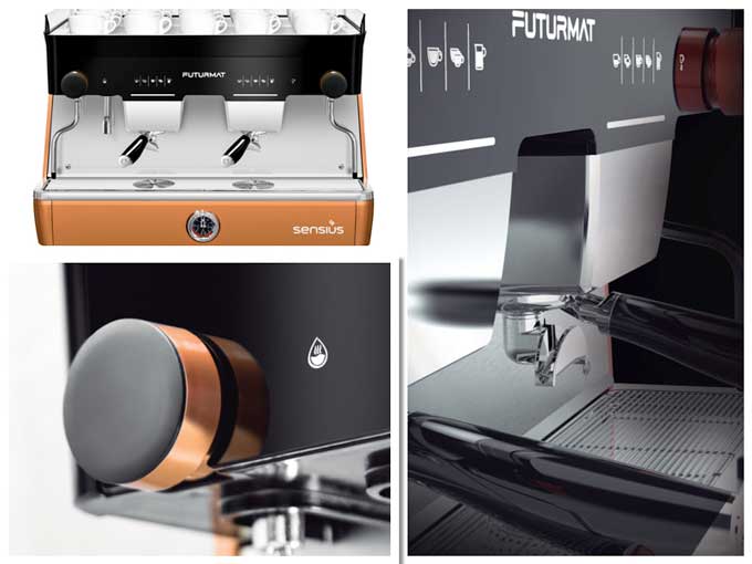 Profesionalhoreca, máquina de café Futurmat Sensius, Quality Espresso