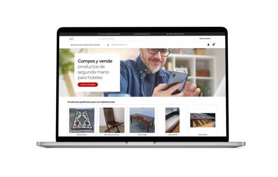 ProfesionalHoreca- plataforma de compraventa de mobiliario hotelero de Eco-One, Wallapop de muebles