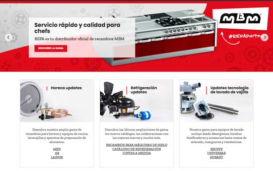 Profesionalhoreca, e-commerce de Repa en España