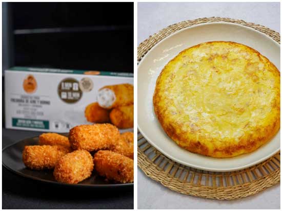 Proesionalhoreca, Croquetas y tortilla de patata para freidora de aire, horno y sartén, de La Cocina de Senén