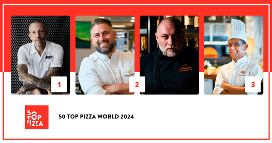 Profesionalhoreca, chefs ganadores del ranking 50 Top Pizza World 2024 