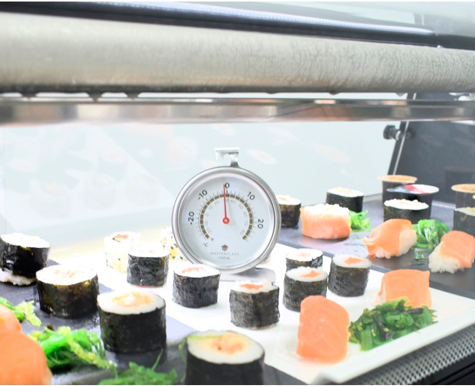 Profesionalhoreca, vitrina refrigrada de sushi, de Arilex