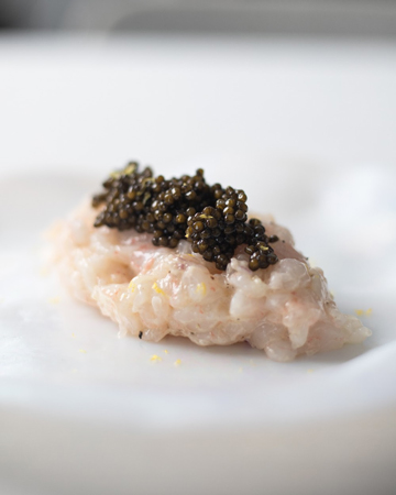 Profesionalhoreca, Tartar de quisquilla con caviar en Askua