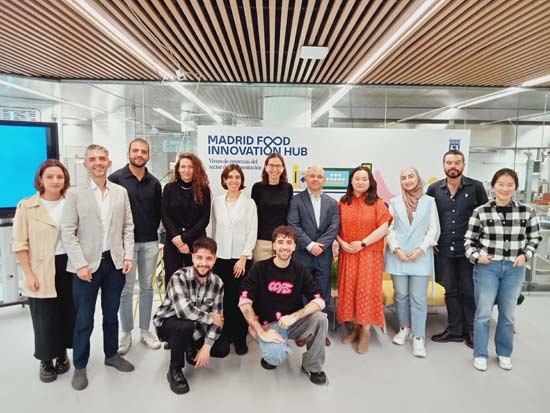 Profesional Horeca, personal de startups seleccionadas por Madrid Food Innovation Hub