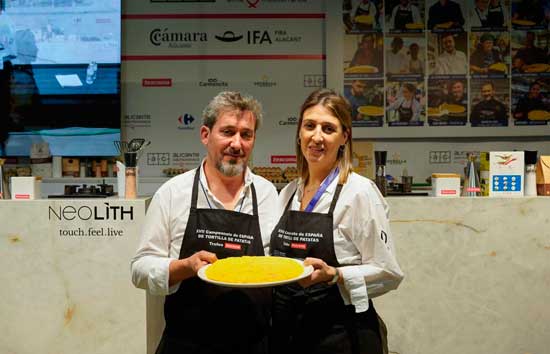 Profesionalhoreca, ganadores del concurso Mejor tortilla de patatas de España, Alicante Gastronómica 2024