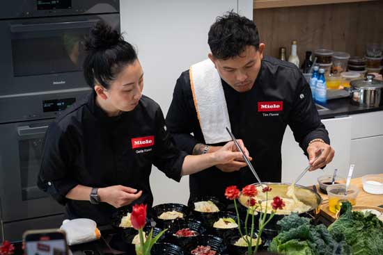 Profesionalhoreca, los chefs Genie Kwon y Tim Flores, del restaurante Kasama 