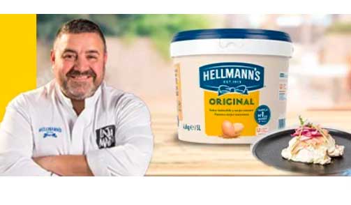 Profesionalhoreca, Antonio Arrabal y mayonesa Hellmann's