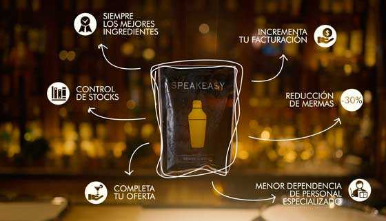 Profesional Horeca, ventajas del cóctel preparado Speakeasy. Ready to Drink, de Javier de las Muelas