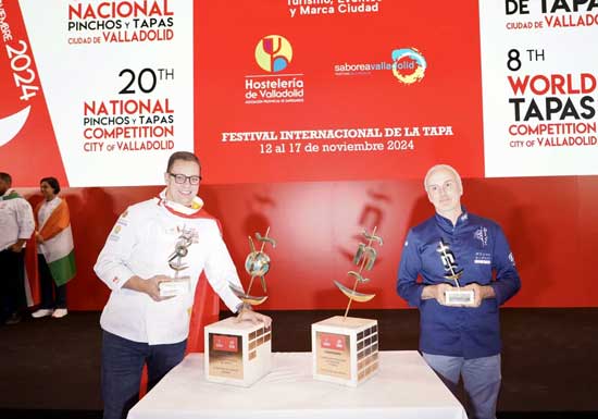 Profesionalhoreca, Los vencedores en Valladolid, Teo Rodríguez, del Campeonato mundial, e Iñigo Tizón, campeón nacional 