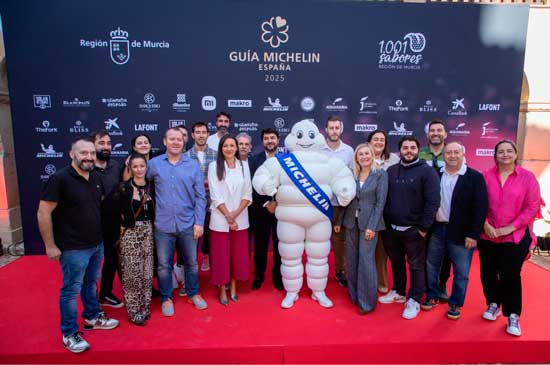 Profesionalhoreca, presentación de la gala de la Guía Michelin España 2025, en Murcia