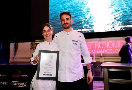 Profesionalhoreca, Beatrice Casella e Iván García del restaurante Glug (Barcelona), Gastronomic Forum Barcelona 2024