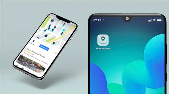 Profesionalhoreca, app WonderMap de Wondercool