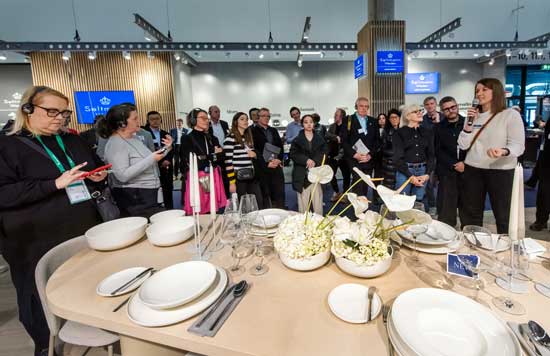 Profesionalhoreca, stand de vajillas en la feria Ambiente de Frankfurt. Ambiente 2025