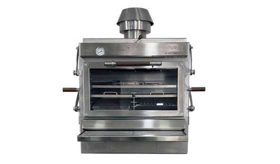 Profesional Horeca, horno brasa Pira 80 XXL Silver ED